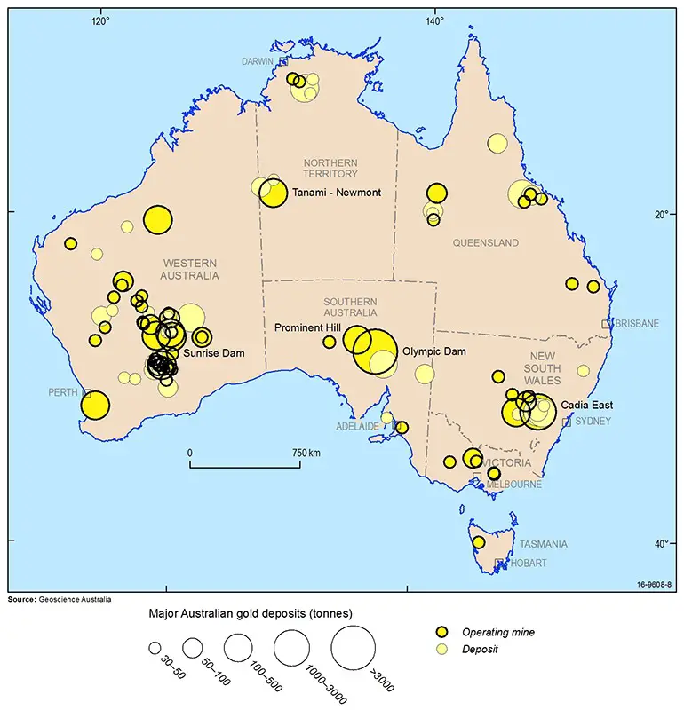 gold prospecting in australia