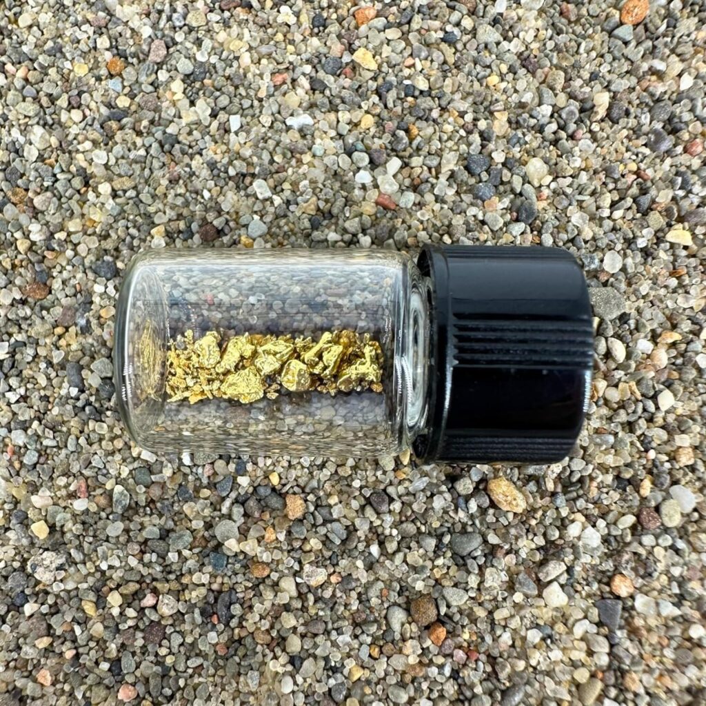 Sluiceboy Prospecting - Gold Paydirt 2.5 POUNDS Unsearched Pay Dirt | Guaranteed Gold +Free Glass Vial - Raw Gold The Picker Bag